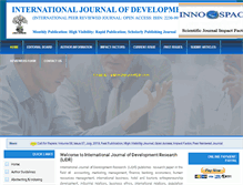Tablet Screenshot of journalijdr.com